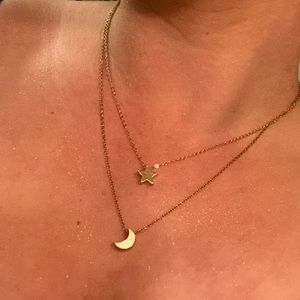 Layered gold chain